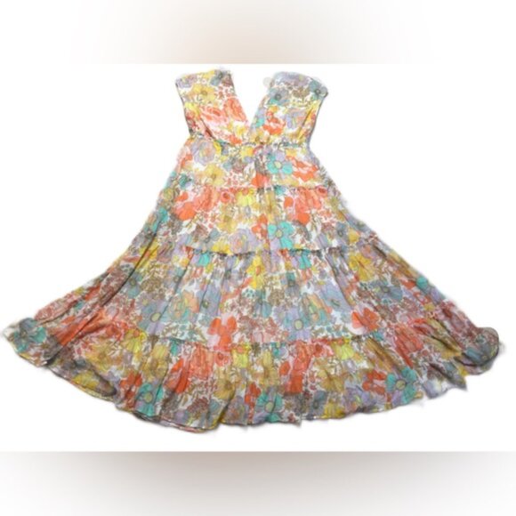 Anthropologie Floral Maxi Dress - Multicolor - Picture 7 of 9